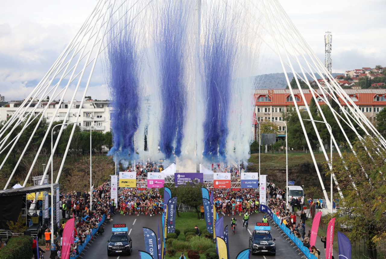 Podgorica odbrojava do velikog trkačkog dana: NLB Millennium Run 8. novembra