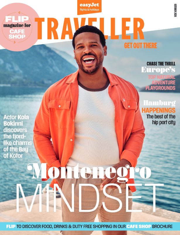 Crna Gora na naslovnici oktobarskog izdanja magazina easyJet Traveller